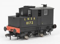 KMR-018 Dapol LNER Class Y3 Sentinel Steam Loco number 8172 in pre-war LNER black with Gill Sans letters and numbers